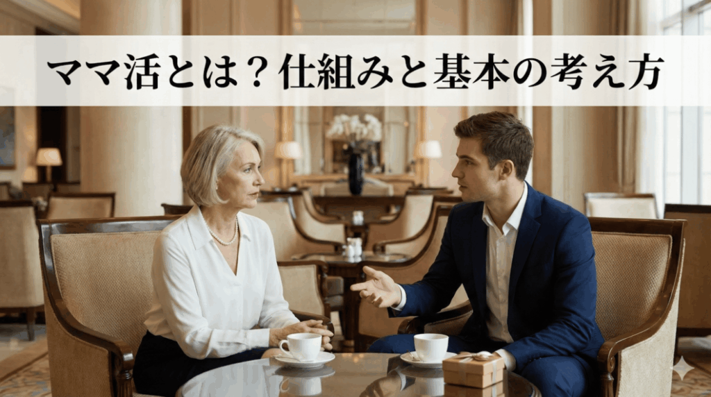 ママ活とは?仕組みと基本の考え方