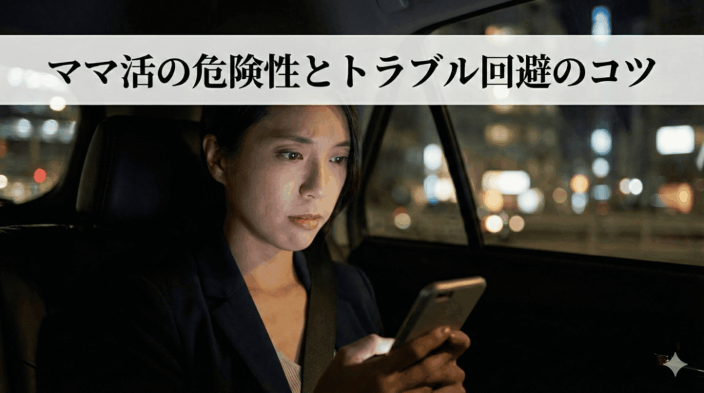 ママ活の危険性とトラブル回避のコツ